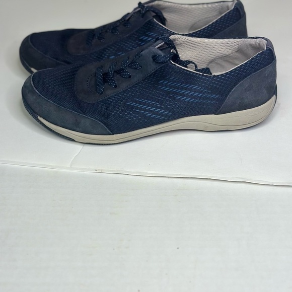 Dansko Blue Lace Up Suede Hayes Sneakers Sz 40 - Picture 5 of 7